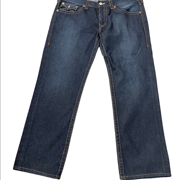 True Religion brand jeans skinny flaps women size 38 - Picture 1 of 12